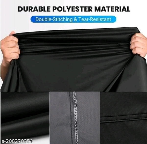 TENNYCER Vehicle cover [Yellow-black]:- Shining And Durable for {Honda Stunner CBF} Covers protection in all weather,water resistant,dust proof,UV protection,& scratch proof, universal Bike/Scooty Body Cover Honda Stunner CBF - Free Size