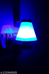 S.K.KART Night Lamps Best Night avatar Plug in LED Bulb for Home Decor Bedroom Study - Free Size