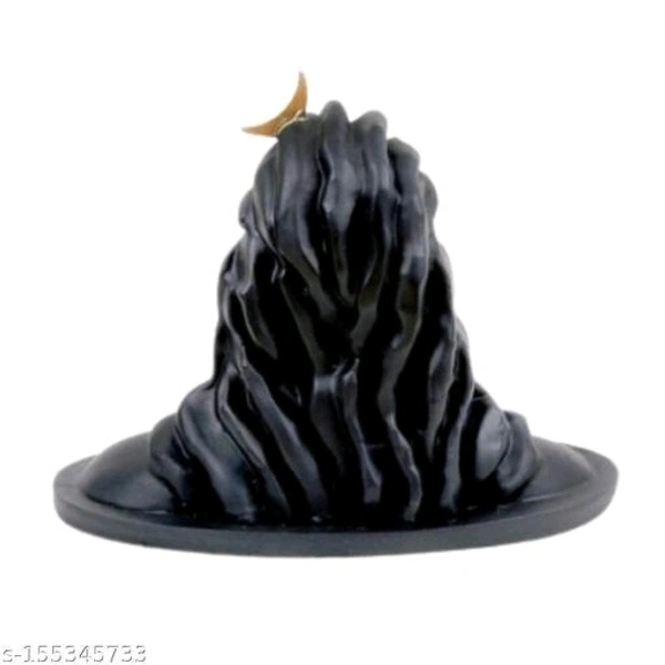 Adiyogi Shiva Statue for Car Dash Board, Pooja & Gift, Mahadev Murti, Idol, Lord Adiyogi Shankara for Home & Office Decor (ADIYOGI JI in Black) - Free Size