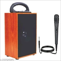 BLUETOOTH SPEAKER WITH MIC SW-04Name: BLUETOOTH SPEAKER WITH MIC SW-04Product Name: BLUETOOTH SPEAKER WITH MIC SW-04Type: WirelessCompatibility: All Mobile DevicesNet Quantity (N): 1Color: BeigeBluetooth Version: 5.0Warranty Period: 1 MonthWarranty Type: Pick UpOperating voltage: 5 VoltsFrequency: 100 HzBluetooth Range: 10 MtrCharging Type: Micro USBAux: YesJack Size: YesMicro SD:  - Free Size