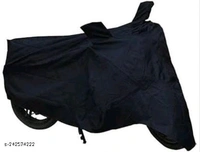 Bike Cover For  Honda CB Twister Black Polyester Water Resistant - Free Size