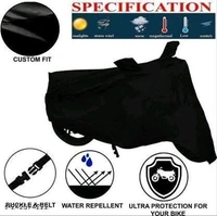 Bike Cover For  Honda CB Twister Black Polyester Water Resistant - Free Size