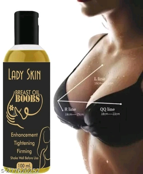 Lady skin Ayurvedic Breast Oil for Women (100ml; Pack of 1) - Free Size
