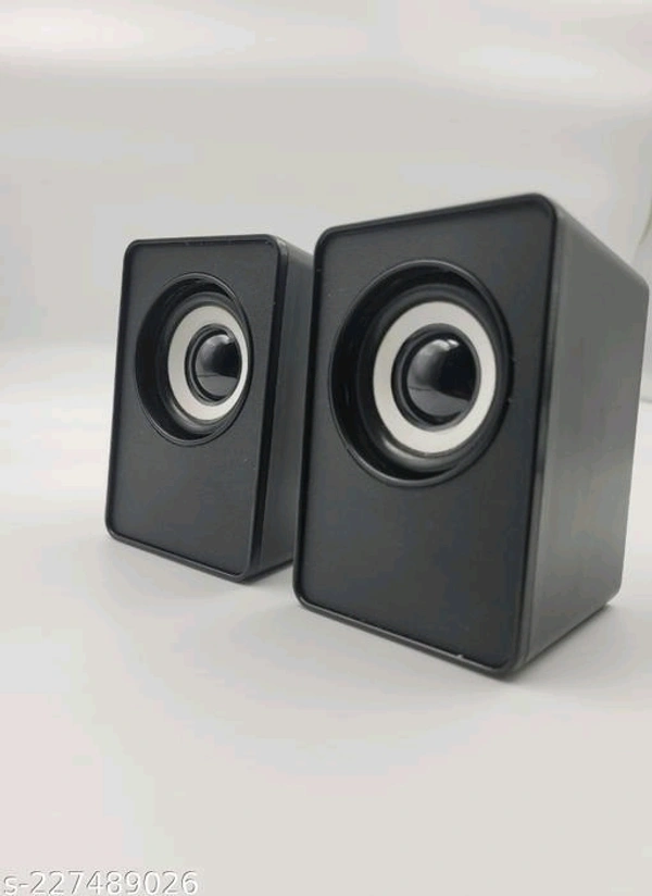 Jaxter Multimedia subwoofer for laptop/computer speaker , High bass and clear sound quality - Free Size