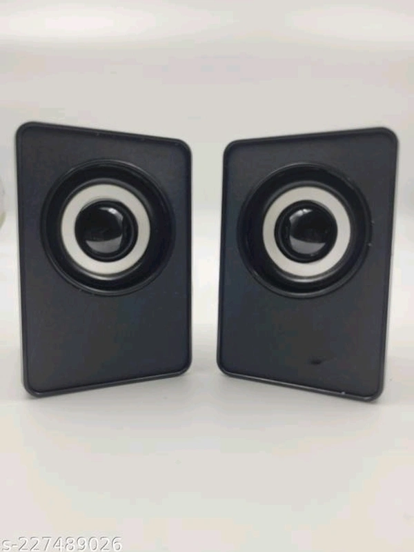 Jaxter Multimedia subwoofer for laptop/computer speaker , High bass and clear sound quality - Free Size