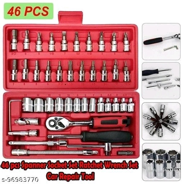 Car Tyre Puncture Repair Tool Kit - Free Size