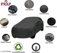 Frap Grey Car Body Cover For Hyundai i10(Triple Stitched,Mirror Pocket,Dustproof,UV Resistant)(Models-2007, 2008, 2009, 2010, 2011, 2012) - Free Size