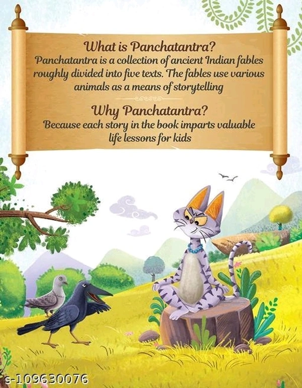 101 Panchatantra Ki Kahaniyan (Illustrated) |  Moral Story Books In Hindi for Kids | Bedtime Stories For Children - Free Size