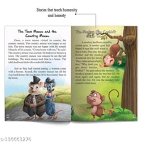 Bedtime Story Books for Kids (Pack of 10 Books) | 200+ Short Stories | 200 Pages Total - Free Size