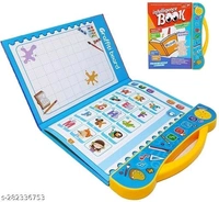 Activities Learning Book Electronic Intelligent Book with All Learning Materials with Clear Voice with Touch Sensors for Kids (Study Book)  - Free Size