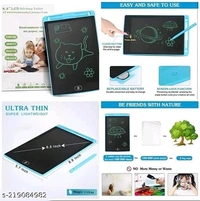 Multipurpose DIGITAL paperless magic LCD SLATE & to do list NOTEPAD & TABLET SKETCH BOOK with PEN & ERASER button & erase KEY LOCK under office & child EDUCATIVE toy (Multicolor) - Free Size