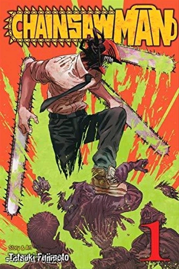 CHAINSAWMAN BY TATSUKIFUJIMOTO MANGA ( VOLUME 1) - Free Size