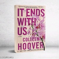 IT STARTS WITH US BY COLLEEN HOOVER + IT ENDS WITH US By COLLEEN HOOVER. Combo of books.Romance, fiction and contamporary romance Novel.  Have your own one combo of best romance novels - Free Size
