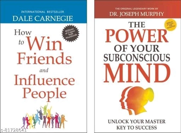 How to Win Friends and Influence People + The Power of Your Subconscious Mind - Free Size
