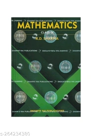R D Sharma Mathematics Class 9 with MCQ in Mathematics - CBSE Examination 2023-2024 - Mathematics Book - Free Size