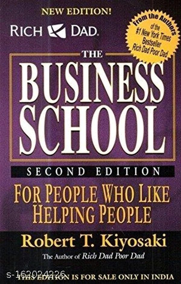 Rich Dad's The Business School  (English, Robert T.  Kiyosaki) New Edition - Free Size