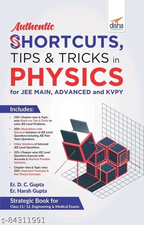 Authentic SHORTCUTS, TIPS & TRICKS in PHYSICS for JEE Main, Advanced & KVPY - Free Size