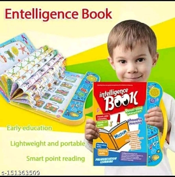 My e book music book for kids GIFT Plastic My English E-Book English Reading Study Guide Learning E-Book Sound Book for Kids 01 - Free Size
