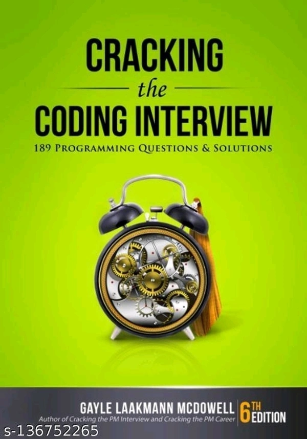 Cracking the Coding Interview: 189 Programming Questions and Solutions - Free Size