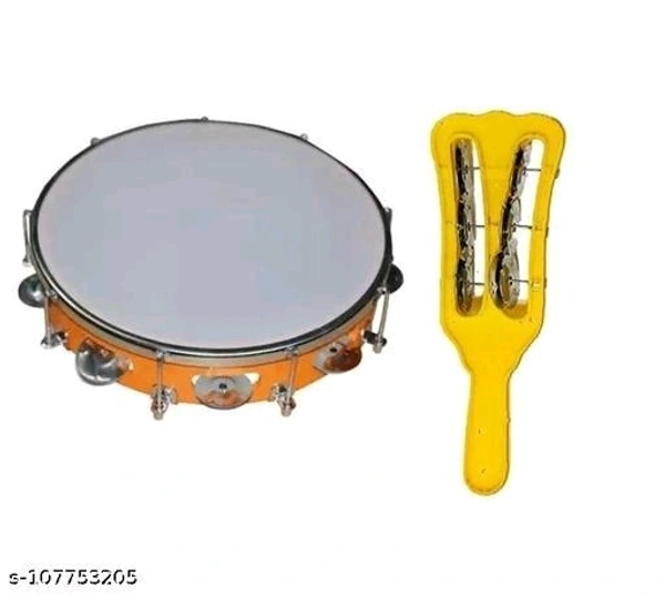 " Dafli with Three Line Plastic Hand Taal - Free Size