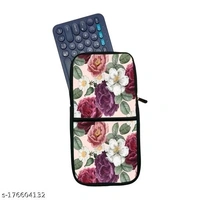 Theskinmantra KEYBOARD AND MOUSE SLEEVE For Logitech K380,  Models, Men and Women - High-Quality Compact Sleeve For Keyboard and Mouse with multi-colored Quirky Designs (Floral Elegance - Free Size