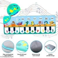 PATPAT® 8 Sounds Musical Mat for Kids, Music Piano Keyboard Dance Floor Mat Carpet Animal Blanket Touch Mat Musical Toys Early Education Toys (43.3x14.2in) - Free Size