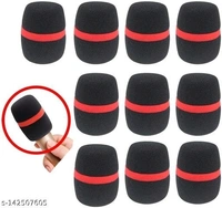 10 Pcs Handheld Stage Microphone Windscreen Foam Mic Cover Karaoke - Free Size