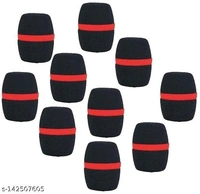 10 Pcs Handheld Stage Microphone Windscreen Foam Mic Cover Karaoke - Free Size