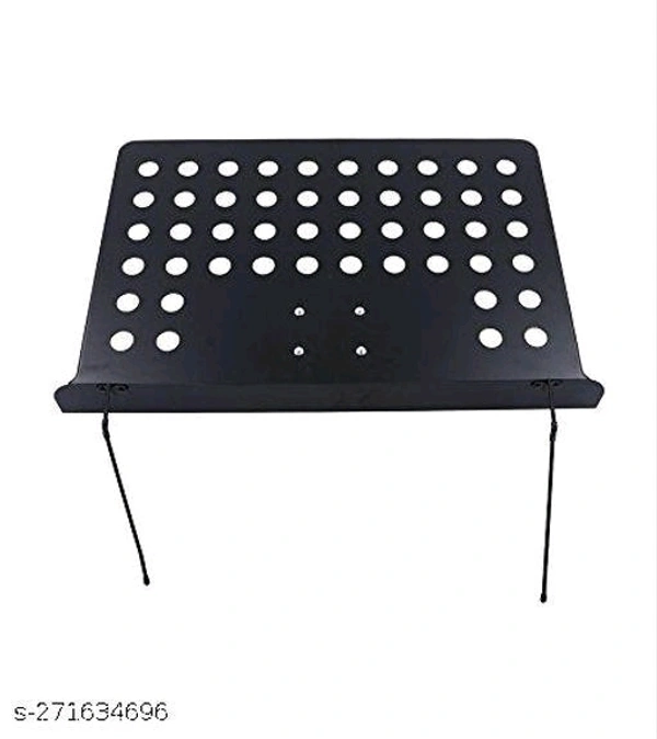 Cola Music Notation Stand for Singer Orchestral Music Stand for Notes Heavy Duty Musical Sheet Notation Stand 3 Fold Black Metal Music Book Tray/Plate with Adjustable Tripod Stand for Musicians Singing NotesName: Cola Music Notation Stand for Singer Orchestral Music Stand for Notes Heavy Duty Musical Sheet Notation Stand 3 Fold Black Metal Music Book Tray/Plate with Adjustable Trip - Free Size