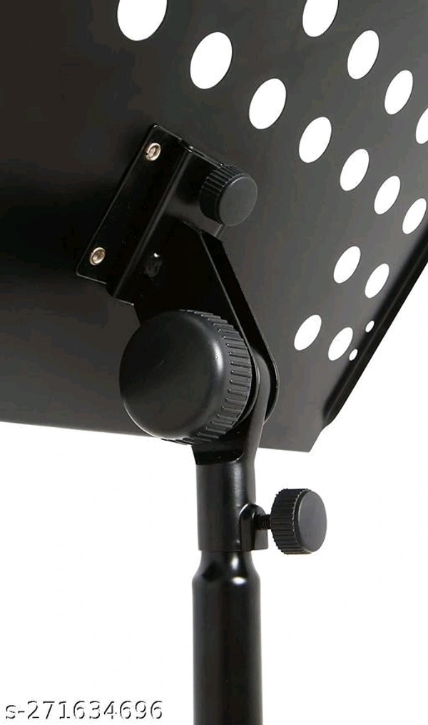 Cola Music Notation Stand for Singer Orchestral Music Stand for Notes Heavy Duty Musical Sheet Notation Stand 3 Fold Black Metal Music Book Tray/Plate with Adjustable Tripod Stand for Musicians Singing NotesName: Cola Music Notation Stand for Singer Orchestral Music Stand for Notes Heavy Duty Musical Sheet Notation Stand 3 Fold Black Metal Music Book Tray/Plate with Adjustable Trip - Free Size