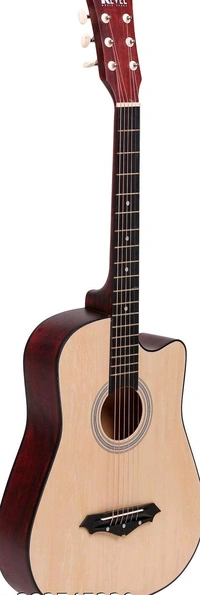 REVEL RVL-38C-LGP-NT Acoustic Guitar Linden Wood Ebony Right Hand Orientation  (Beige, Brown - Free Size