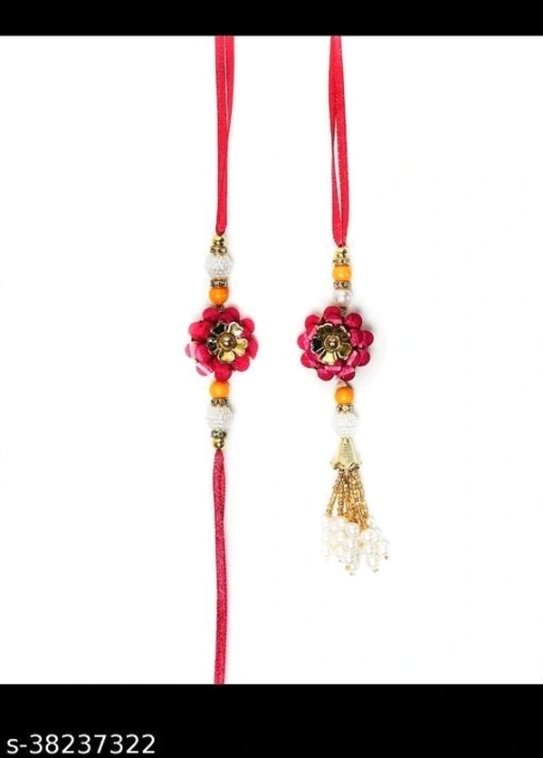 Elite Beautiful Rakhi Rakhi For Bhaiya and bhabhi - Free Size
