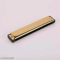 Mouth Organ 24 holes C key With 48 Tones Harmonica For Kids/Beginners Pack of 1 (Multicolor) - Free Size