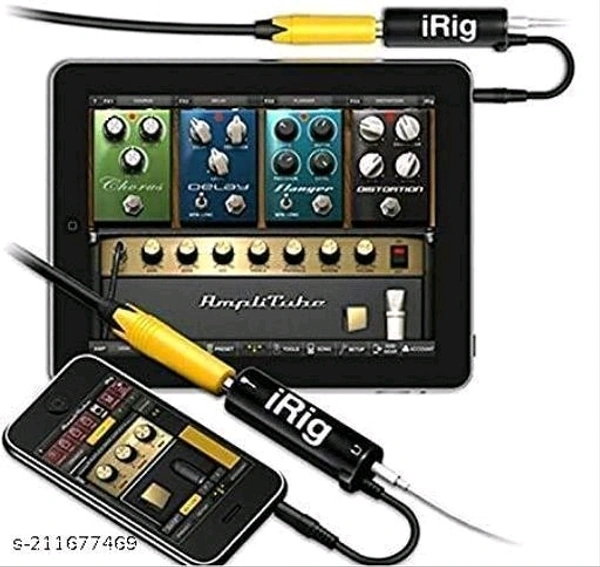 Audio Interface AMP iRig System Guitar Effects Pedal for iPhone/iPad - Free Size