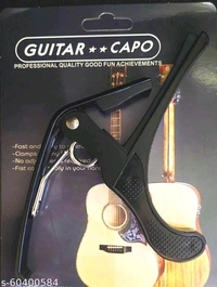 Black Capo Made of Metal, Easy to use - Free Size