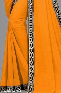 art silk saree with wine color saree - Free Size