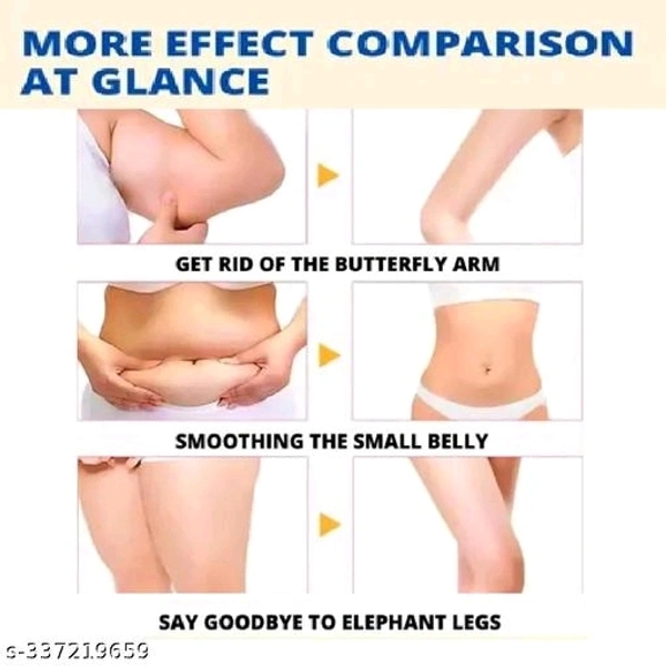 Herbal body fitness oil Shape Up Slimming Oil For Stomach, Hips & Thigh - Free Size