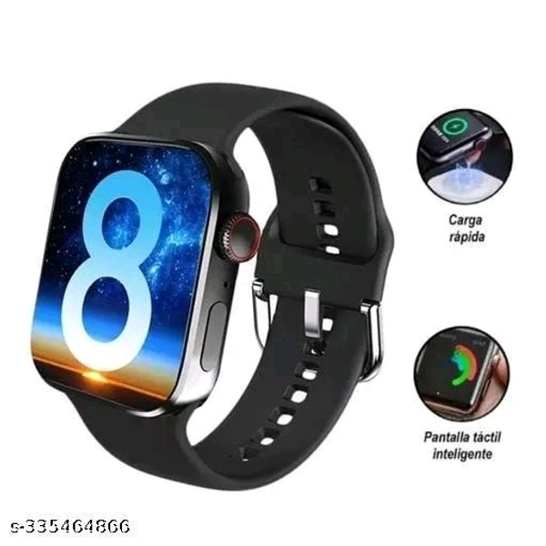 I8 Pro Max Smart watch Update version Black Smartwatch - Free Size, Black