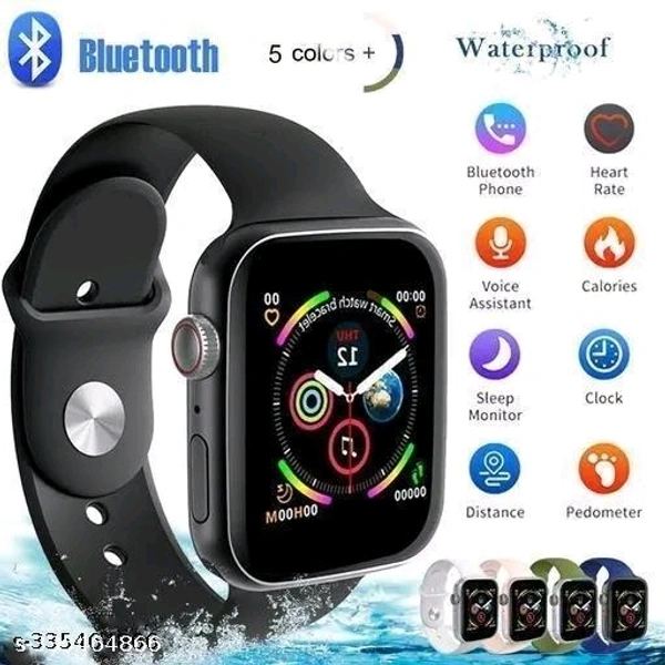 I8 Pro Max Smart watch Update version Black Smartwatch - Free Size, Black