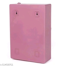 Zahab Single door Bathroom Cabinet with Mirror Door - Pink, Free Size