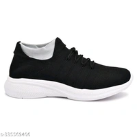 XEYLO Men Sports Socks Shoes Men  Trending Shoes | Moja  Shoes Boys |  Sneaker Shoes  For Men & Boys |  Canvas  Shoes  |  Light  Weight Shoes - Black, IND-6