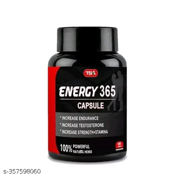 ENERGY 365 AYURVEDIC CAPSULE (30) |FOR MEN POWER|BOOS-T YOUR SEX-UAL POWER|TIMING CAPSULE|100% RESULT|FULL ENERGY|MEN AND WOMEN - Free Size