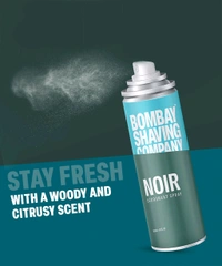 BOMBAY SHAVING COMPANY Noir deo 150ml | Deodorant Spray - For Men (Pack Of 3) Buy 2 Get 1 Free  - Free Size