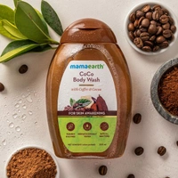 Mamaearth CoCo Body Wash With Coffee & Cocoa, Shower Gel For Skin Awakening – 300 ml Buy 1 Get 1 Free  - Free Size