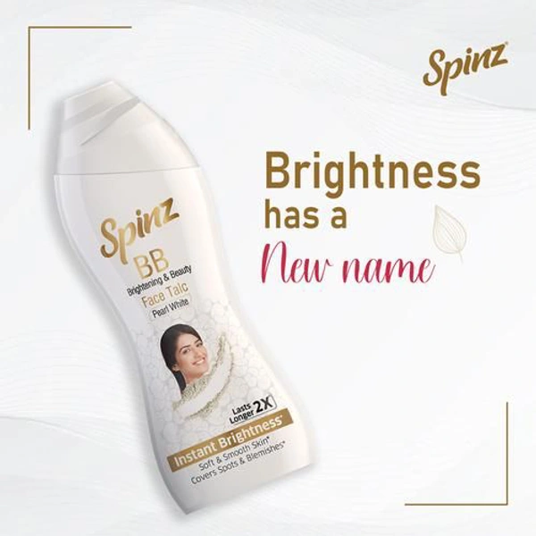 Spinz BB Brightening & Beauty Face Talc, 80g with Spinz BB Cream 9g (Pack Of 2)  - Free Size