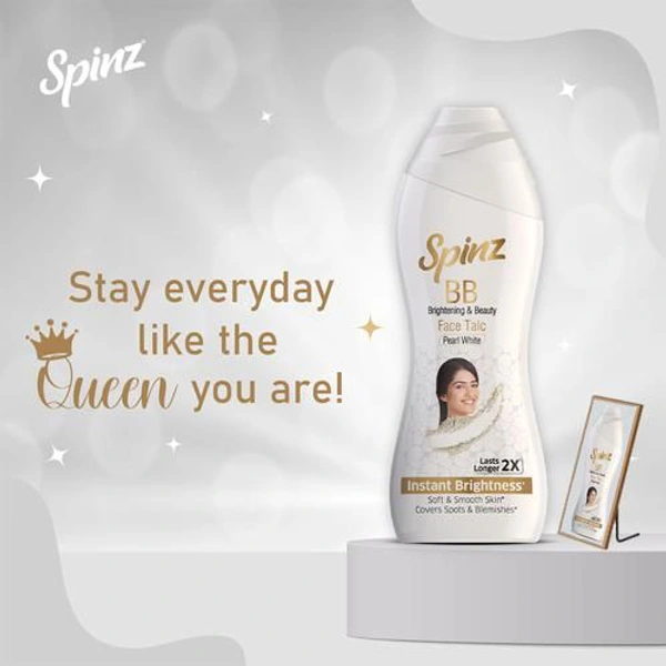 Spinz BB Brightening & Beauty Face Talc, 80g with Spinz BB Cream 9g (Pack Of 2)  - Free Size