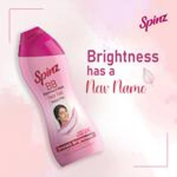 Spinz BB Spinz Brightening and Beauty Radiant Pink Face Talcum Powder, 80g With Spinz BB Cream 9g ( Pack Of 2 ) - Free Size