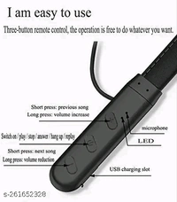 Bluetooth 5.1 Wireless Hi-Fi Sound - Free Size