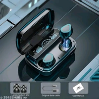Wireless Bluetooth Earbuds HD Bass M10,Waterproof,Bluetooth earbuds Headset wireless A5 - Free Size