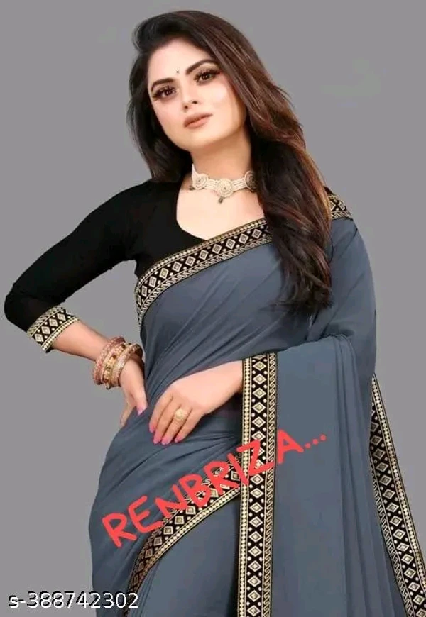 Silk Saree New Collection - Free Size